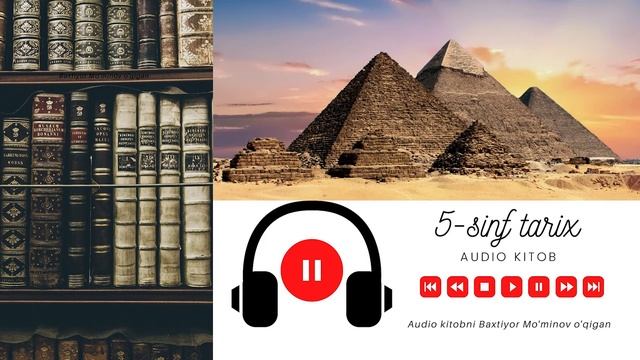 Tarix Kitobining Audio Talqini. 5-sinf  2-mavzu KALENDARLAR TARIXIDAN Sifatli Audio Kitob