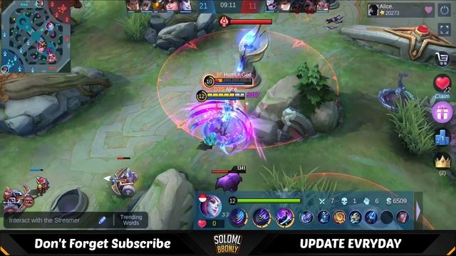 MANIAC SELENA GAMEPLAY - SELENA BEST BUILD - SELENA TOP 1 GLOBAL - MOBILE LEGENDS смотреть онлайн