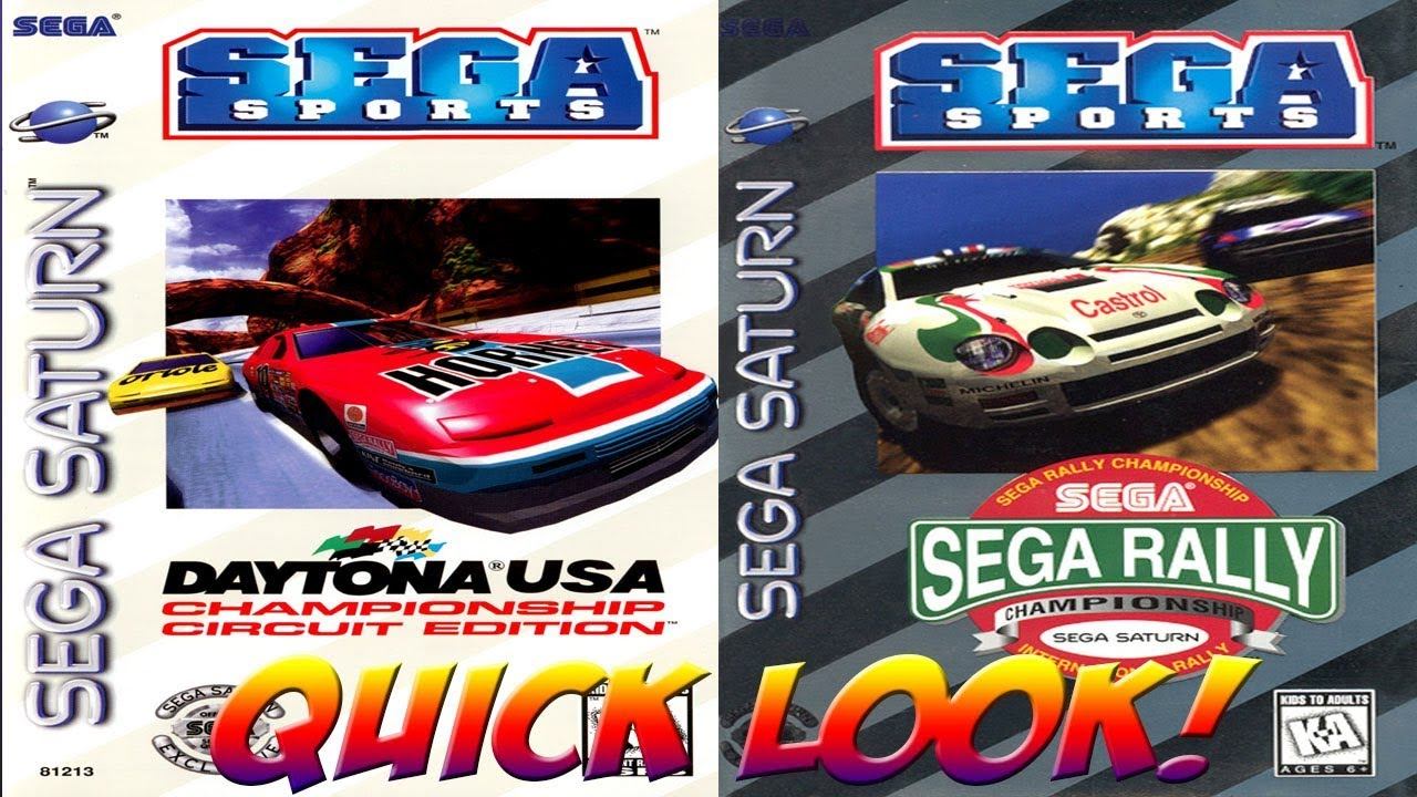 Sega Saturn Anniversary! Daytona & Sega Rally Quick Look - YoVideogames смотреть онлайн