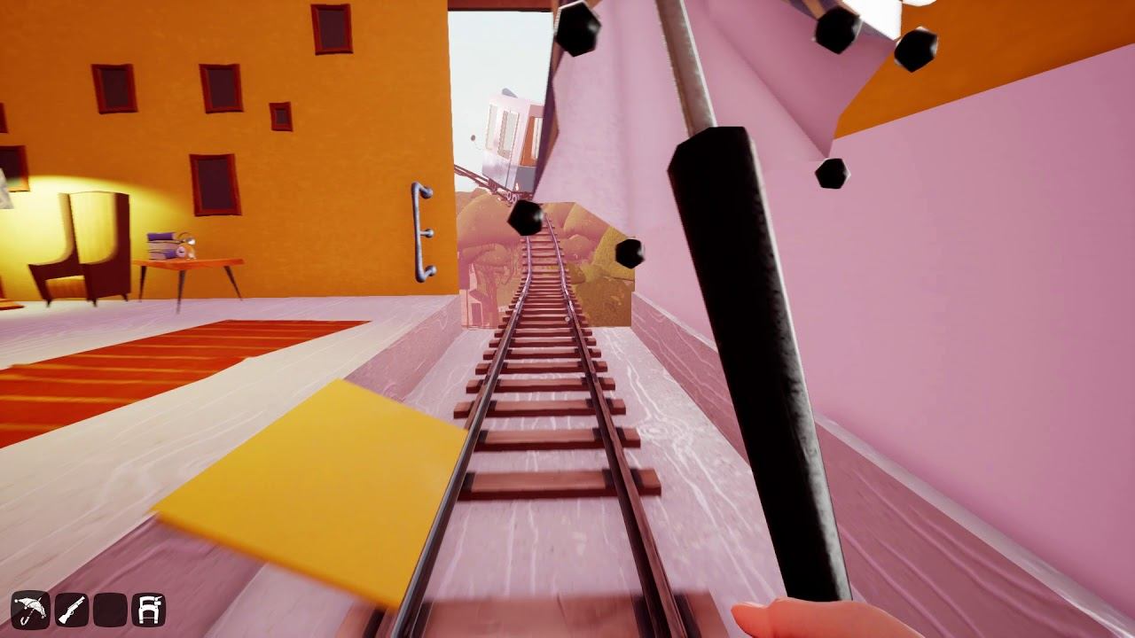 Hello Neighbor Alpha 4. Braking all of my Neighbors Windows, and just messing around. смотреть онлайн