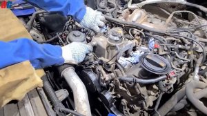 Туарег NF уходит антифриз! 3.0TDI CRCA