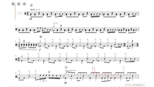 TIBERIUS | Rockschool Drums Grade 5