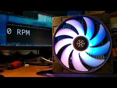 Silverstone Air Penetrator 184i ARGB - Fan Noise смотреть онлайн