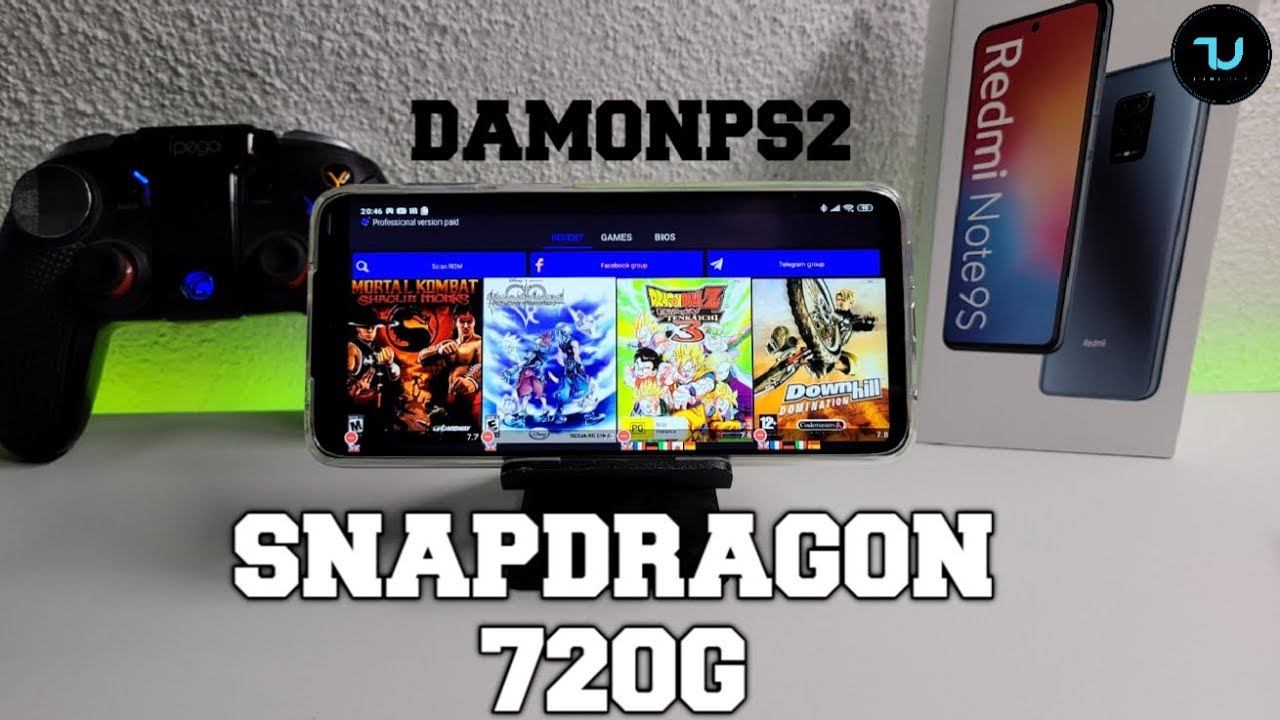 Redmi Note 9S DamonPS2 Pro Emulator/gaming test/PS2 Games/Snapdragon 720G/Note 9 Pro Max смотреть онлайн