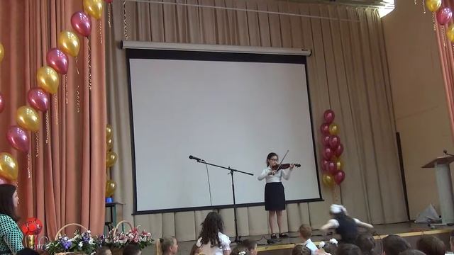 выпускной 4"В" 2017г. школа 1450 "Олимп" смотреть онлайн
