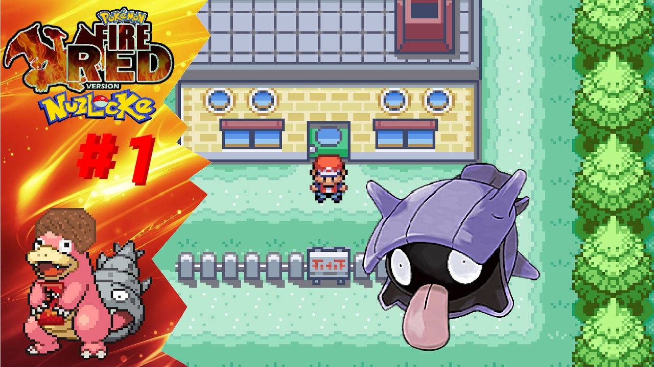 Pokemon Fire Red Randomized Nuzlocke Ep. 1 - Lick The Shelder