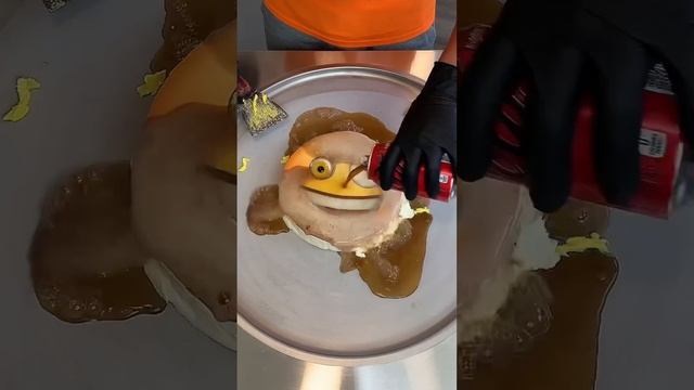 Red food VS emoji cake ice cream challenge!🍨 #funny #icecreamrolls #redfood by Ethan Funny family смотреть онлайн