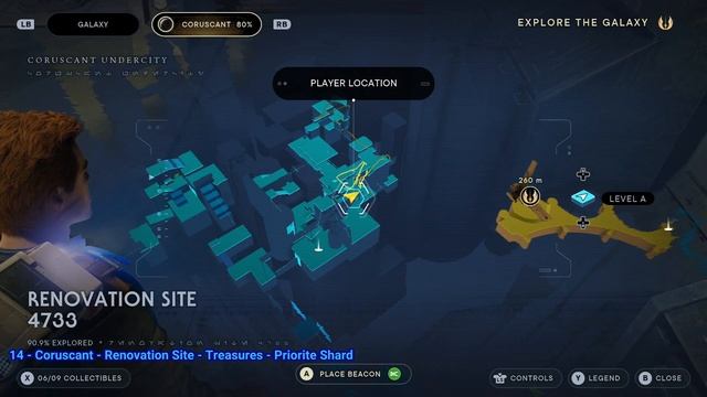 Coruscant 100% Explored All Collectible Star Wars Jedi Survivor (Chests, Treasures, Databank) смотреть онлайн
