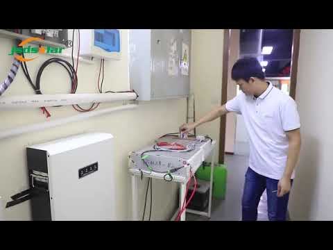 How to install solar system 5KW lithium battery and 5kw solar inverter ? смотреть онлайн