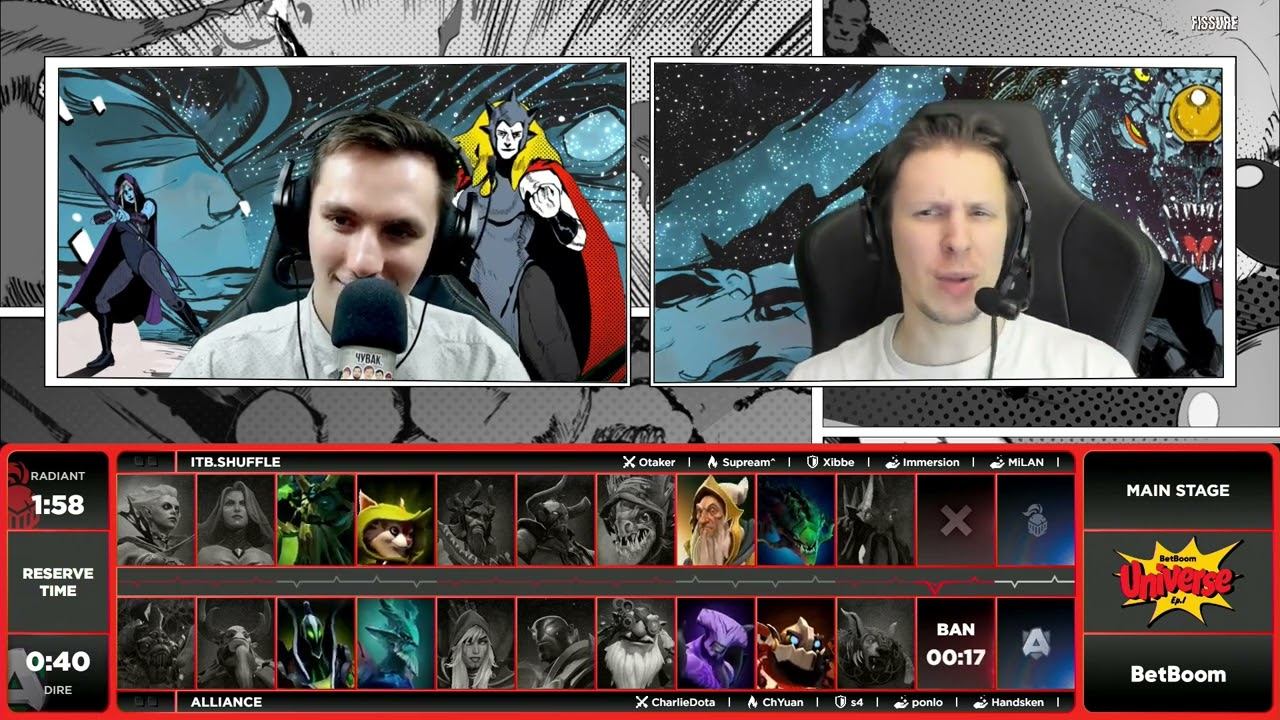 (RU) Alliance vs ITB.Shuffle | map 1 | BetBoom Universe Ep. I | by @Sheyl & @4ce смотреть онлайн