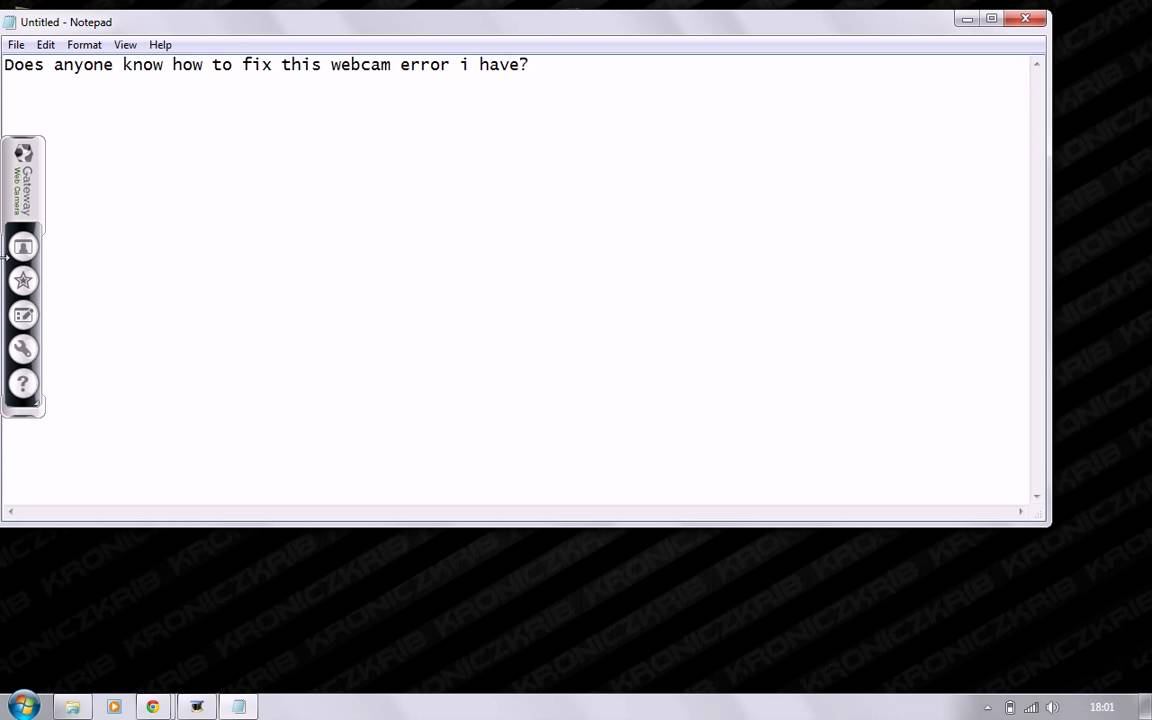 Anyone know how to fix this webcam error смотреть онлайн