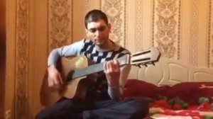 Песня на гитаре  Пицца Оружие