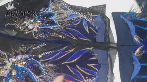 Соединяем стан и лосины комбинезона для гимнастики, фигурного катания