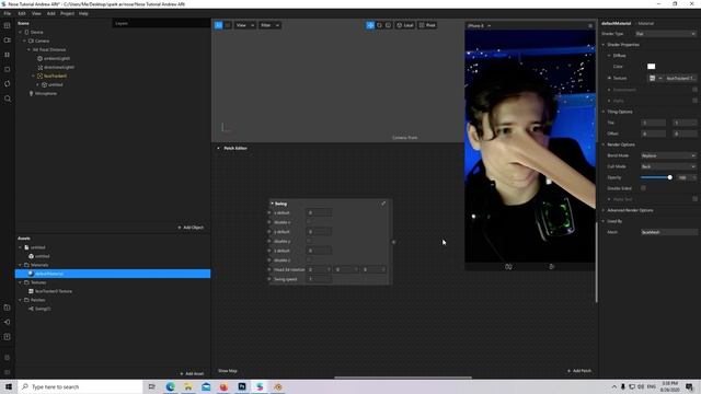 Rigged face deformation || Spark AR Tutorial + Project смотреть онлайн