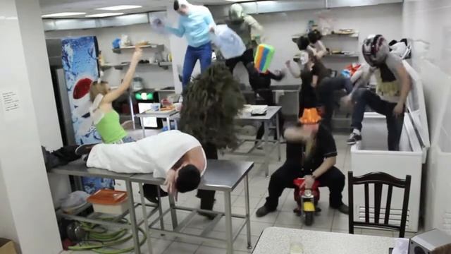 harlem shake BEST kitchen edition Samara смотреть онлайн