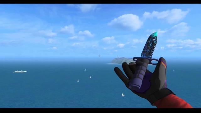Gloves "Geometric" & M9 "Dark Shiver" смотреть онлайн