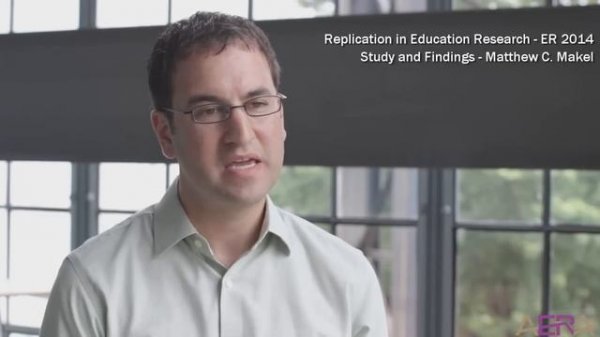 Study: Facts Are More Important Than Novelty: Replication in the Education Sciences
