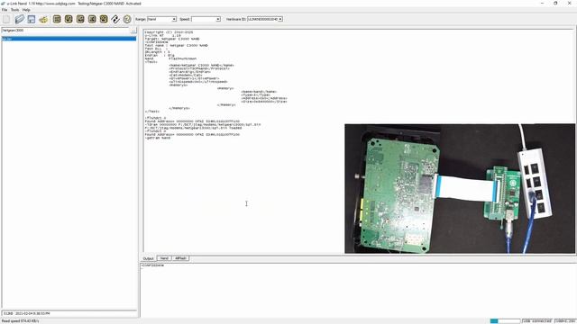 u-Link NT and u-Link NAND program Netgear C3000 flash. смотреть онлайн