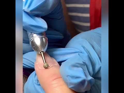 Срез кутикулы фрезой смотреть онлайн