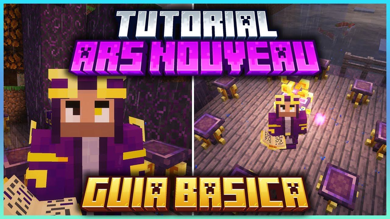 ARS NOUVEAU mod para minecraft 1.20.1 - 2024 смотреть онлайн