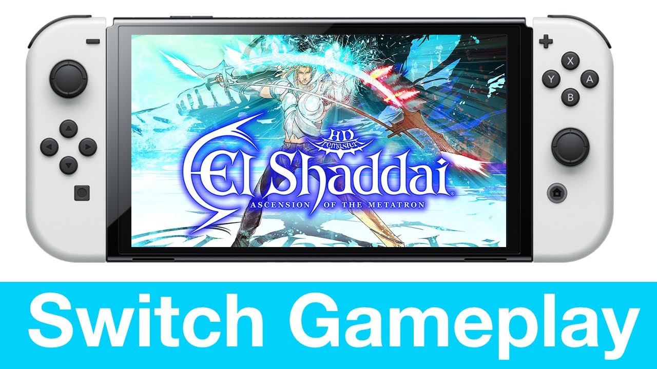 El Shaddai Ascension of the Metatron HD Remaster Nintendo Switch Gameplay