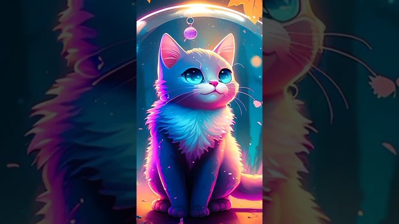 Galaxy cat #music #art #synthwave #love #electronicmusic #viral #space #fantasy #cat #cosmic смотреть онлайн