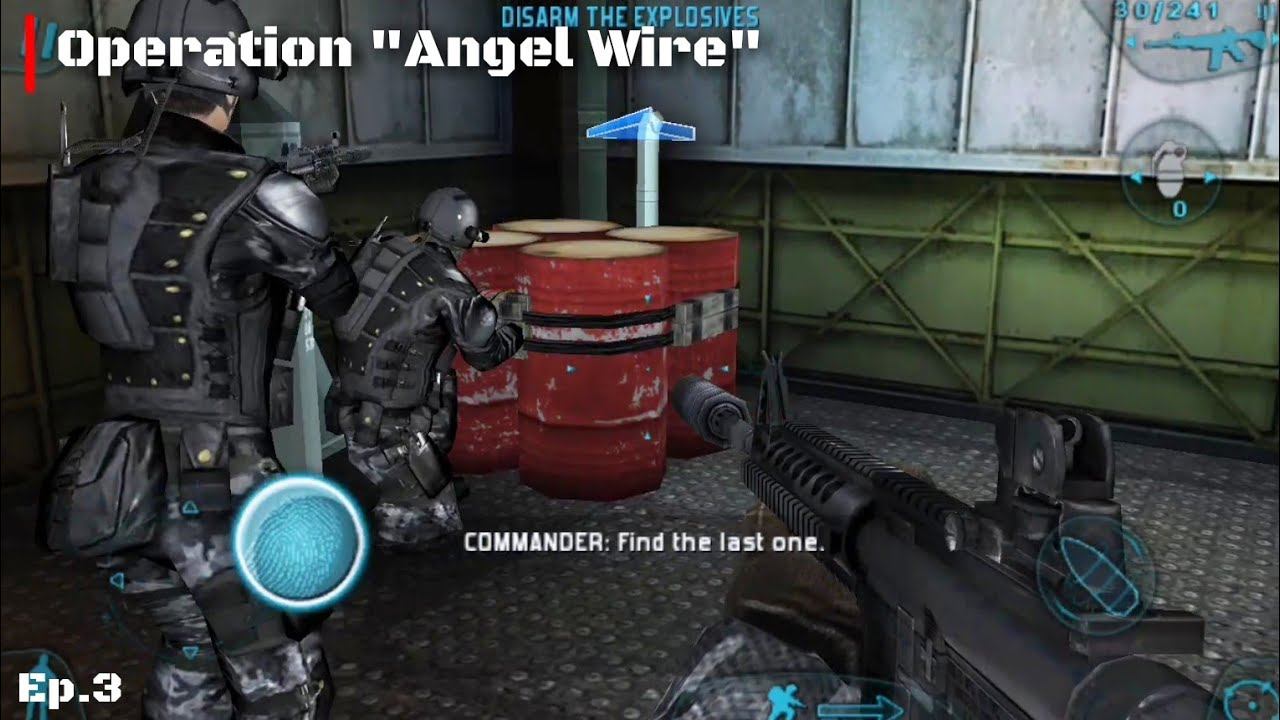 Ep.3 (Angel Wire) Tom Clancy's Rainbow Six: Shadow Vanguard HD Android full Gameplay no commentary смотреть онлайн