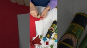 Новогодний декор. Мастер класс по созданию солдатика из фоамирана.