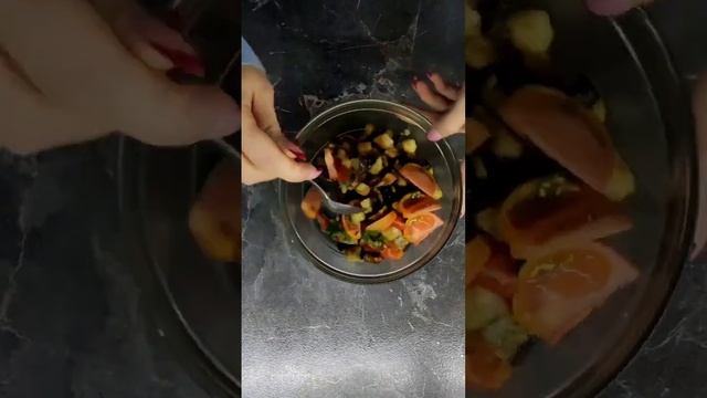🥗 Салат «Лаззат» с хрустящими баклажанами. смотреть онлайн