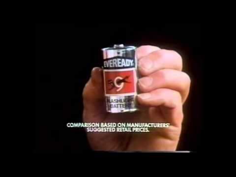 Eveready 9-Lives Flashlight Batteries Commercial (1980) смотреть онлайн