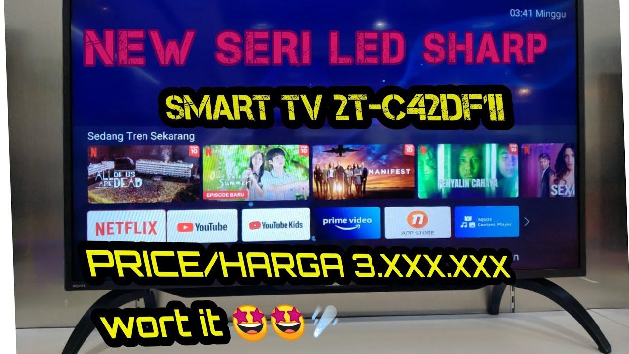NEW LED SMART TV SHARP FHD 2T-C42DF1I l NEW 2022 смотреть онлайн