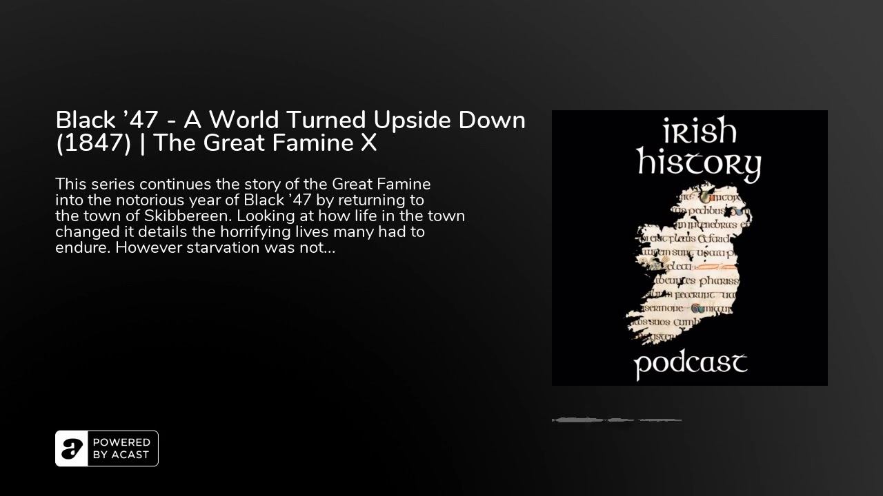 Black '47 - A World Turned Upside Down (1847) | The Great Famine X смотреть онлайн