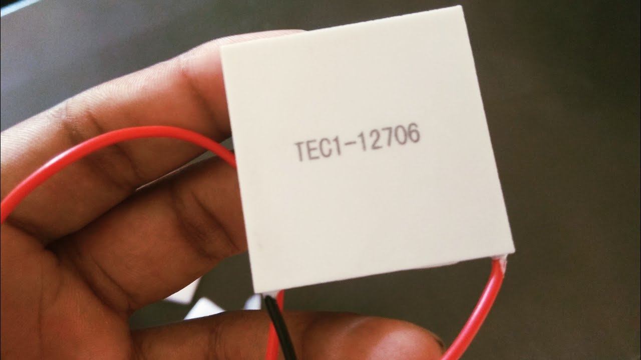 TEC1-12706 peltier cooler peltier module unboxing смотреть онлайн