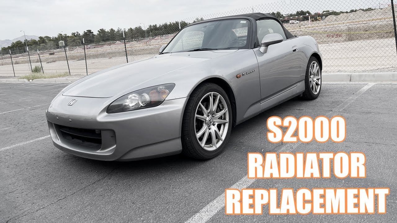 HOW TO CHANGE A RADIATOR ON A HONDA S2000 смотреть онлайн