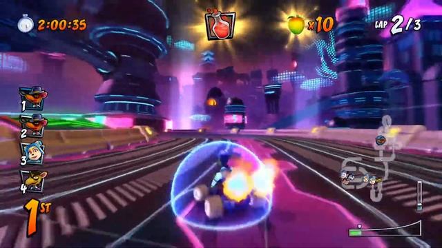 Crash™ Team Racing Nitro Fueled Electron Avenue Online смотреть онлайн