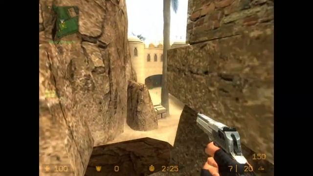 Counter Strike: Source de_dust2 map overview смотреть онлайн