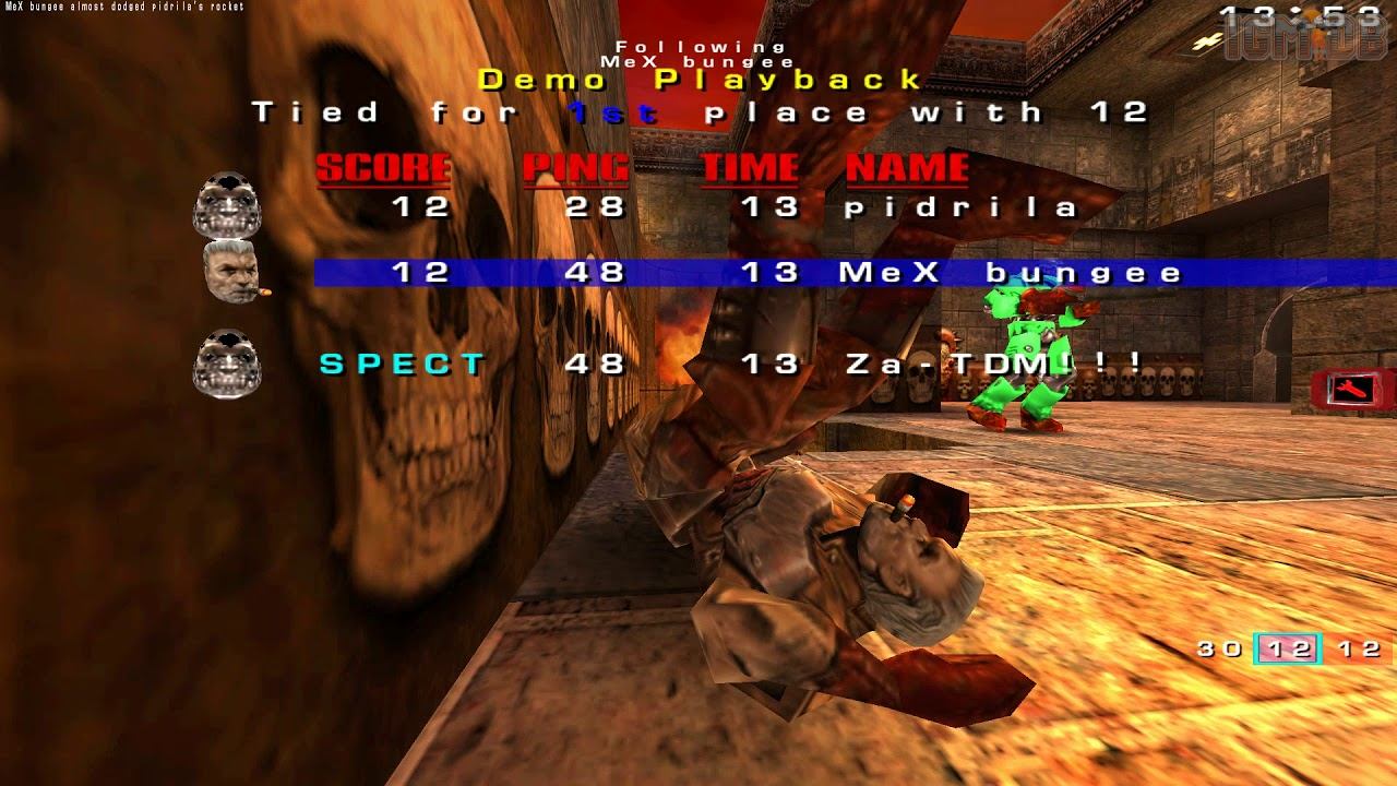 Quake 3 OSP: Mex vs Anus, pro-q3dm13, May 2017 смотреть онлайн