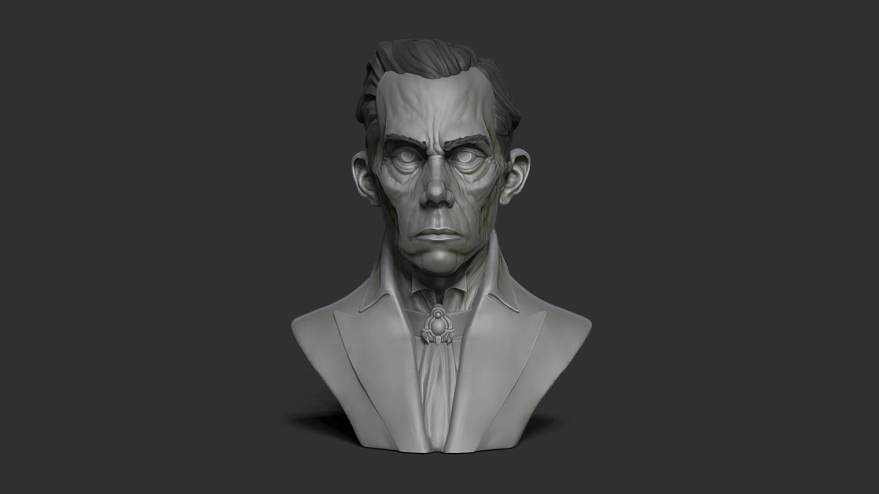 Zbrush Tutorial -Dishonored "Lord Pendleton" смотреть онлайн
