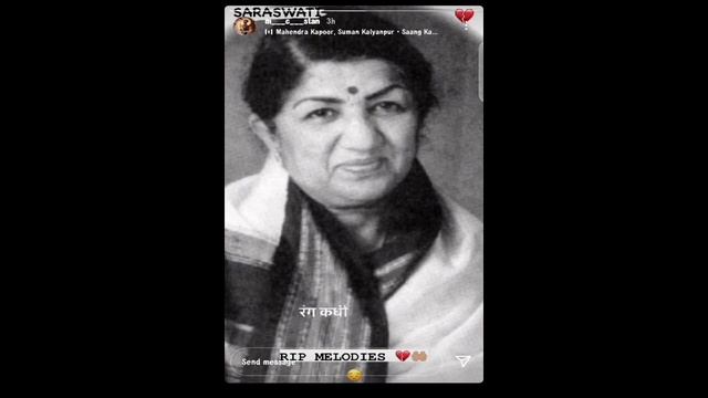 MC STAN GIVING TRIBUTE TO LATA MANGESKAR IN INSTAGRAM STORY смотреть онлайн
