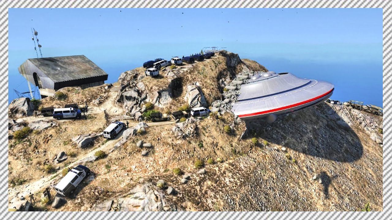 BIG UFO CRASHES IN MOUNTAIN!! смотреть онлайн