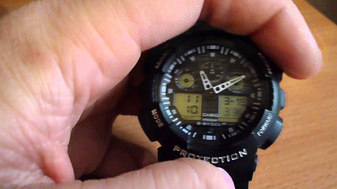 Как настроить часы Casio G SHOCK - инструкция часы Casio G SHOCK WR208AR смотреть онлайн