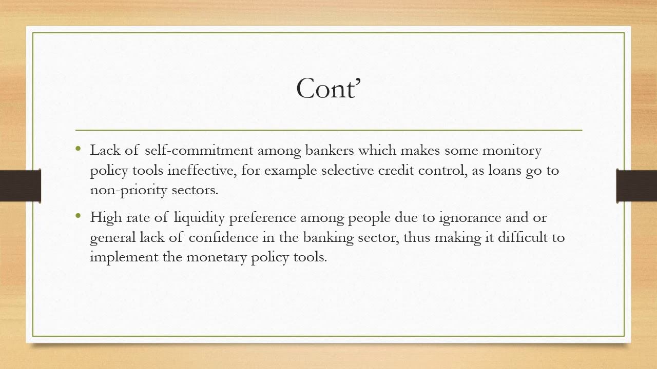 Limitations of monetary policy in LDC's смотреть онлайн