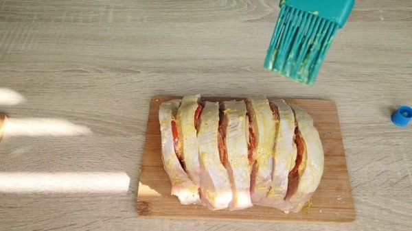 Ужин для диабетиков 2 типа. Запечённое мясо и салат.