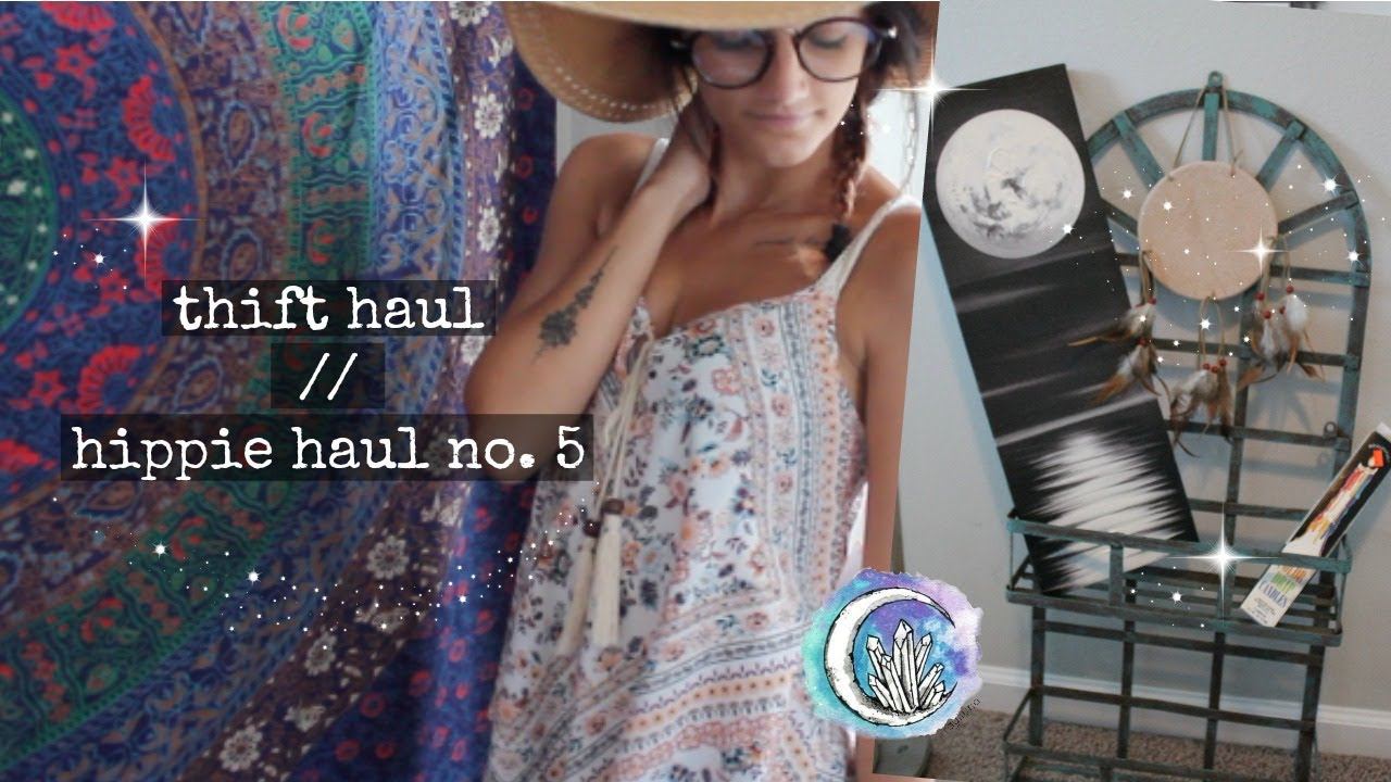 thrift haul ☽ hippie haul no. 5 // Taylluna смотреть онлайн