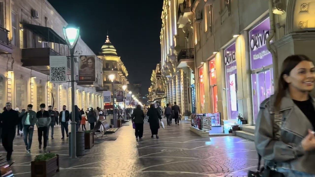 БАКУ.ПРОГУЛКА ПО ЦЕНТРУ ГОРОДА смотреть онлайн