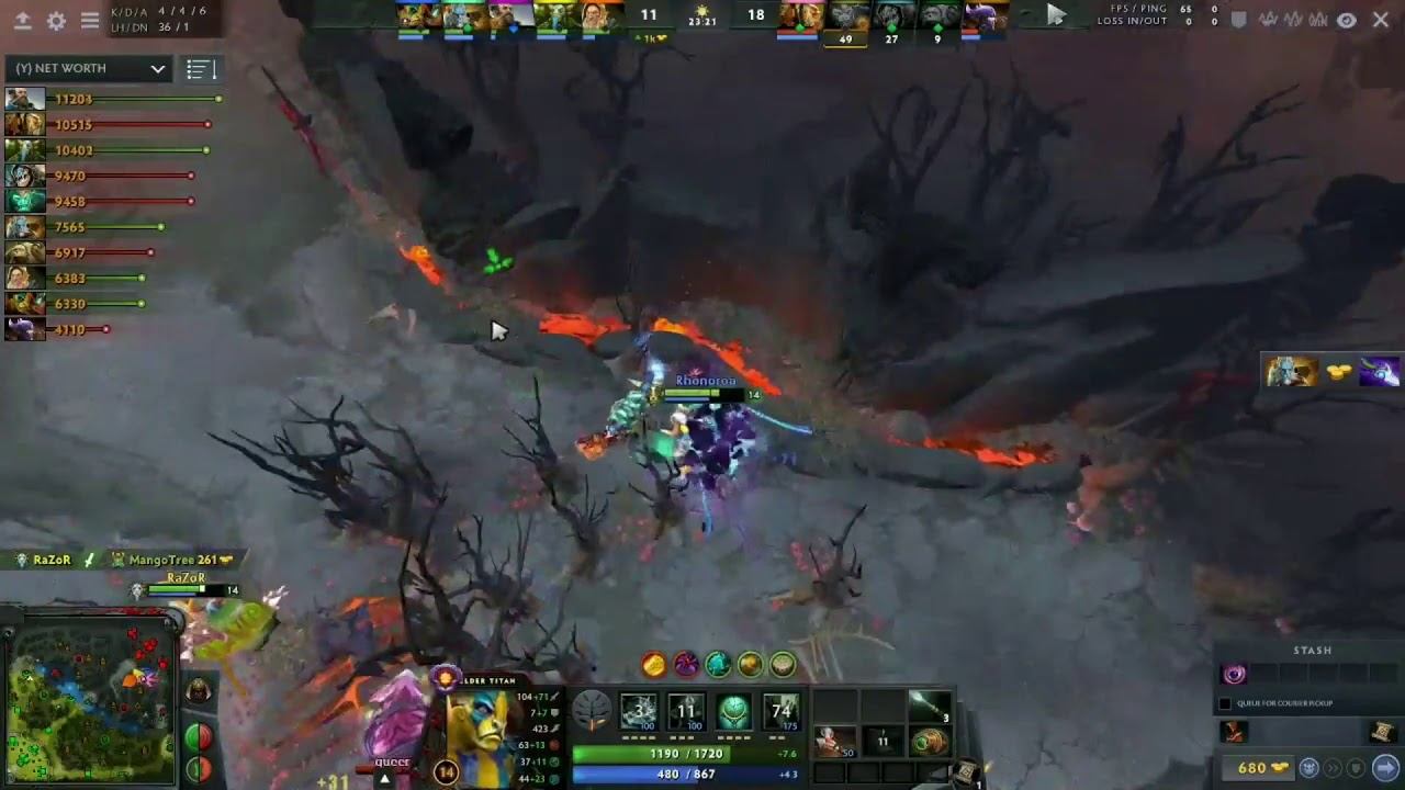 Dota 2 patch 7.23 (First game for this patch as Elder Titan) смотреть онлайн