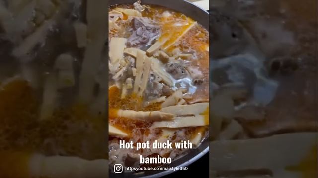 Hot pot duck with bamboo смотреть онлайн