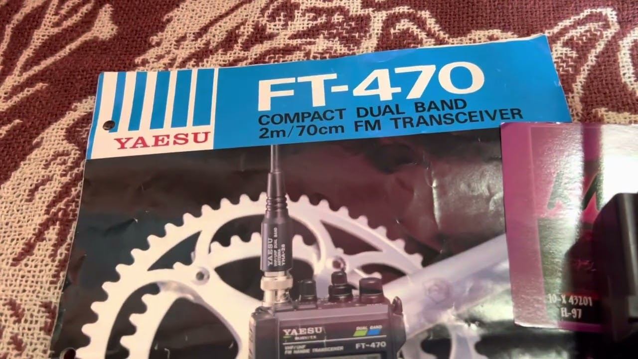 Yaesu FT-470 Dual Bander and HTX-202 VHF These are for Parts or Repair смотреть онлайн