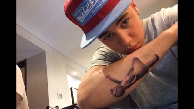 Justin Bieber New Tattoo! смотреть онлайн