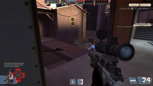 Team Fortress 2 Sniper Gameplay смотреть онлайн